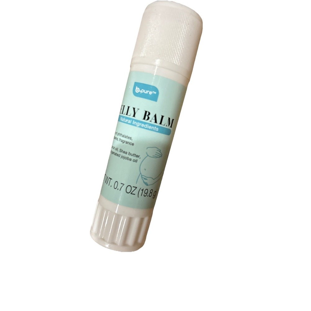 b pure Coconut Oil/Shea Butter Belly Balm 0.7oz prevent stretch marks